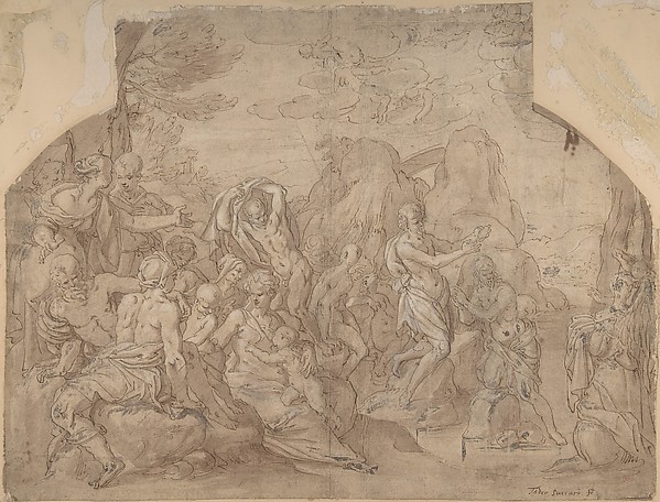 Maerten de Vos, Baptism of Christ