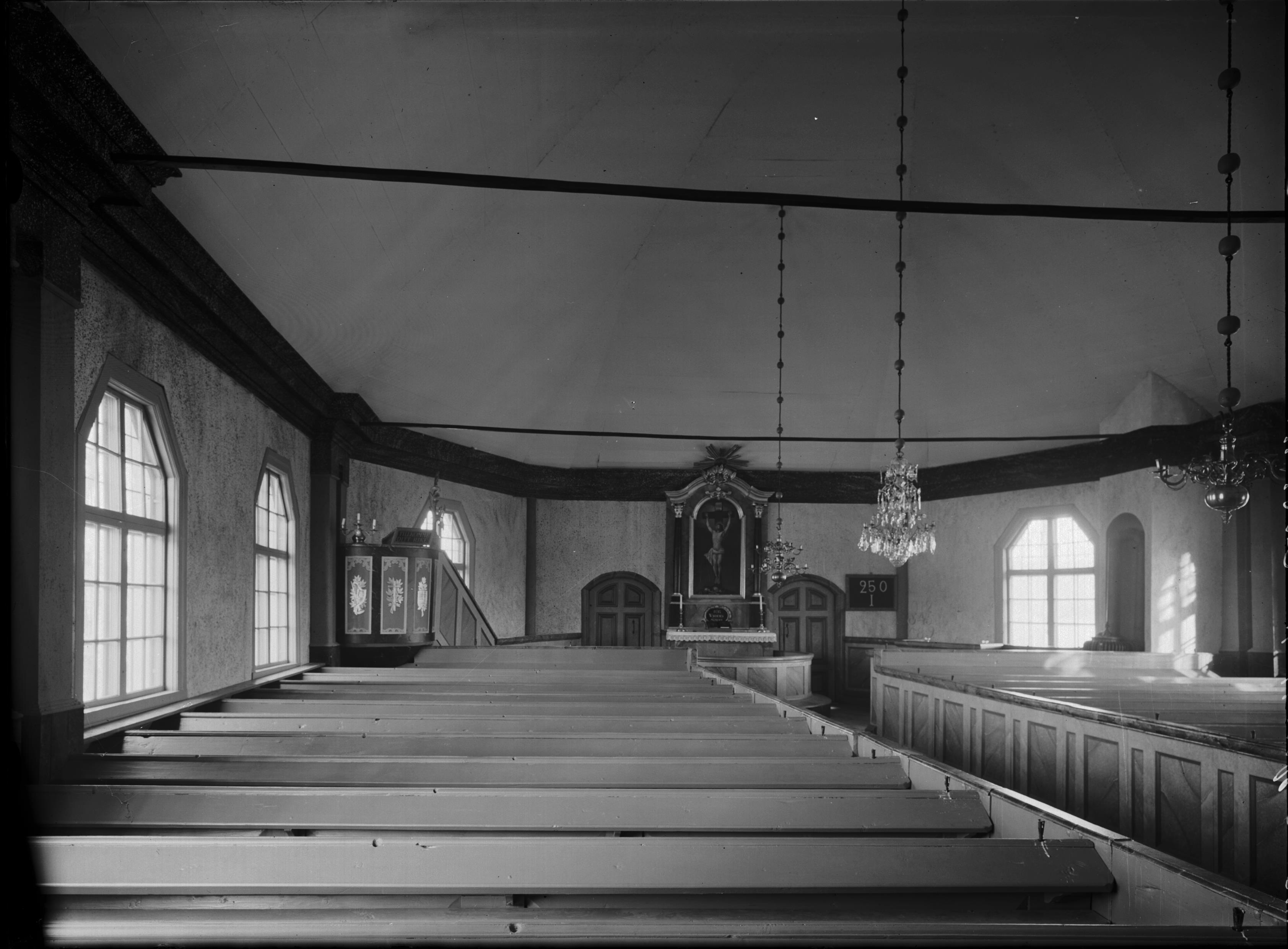Nils Åzelius, Ljustorp, Lagfors Brukskapell (Gustafs kyrka)