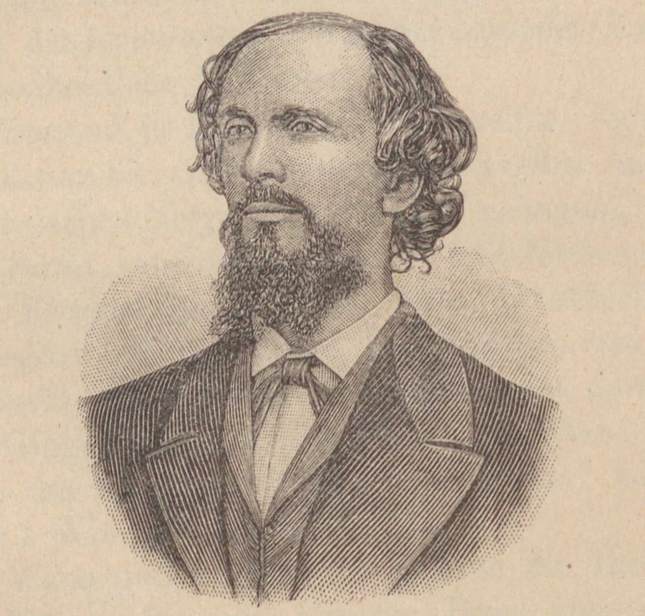 Unknown artist, Brustporträt von Karl Heinrich Ulrichs