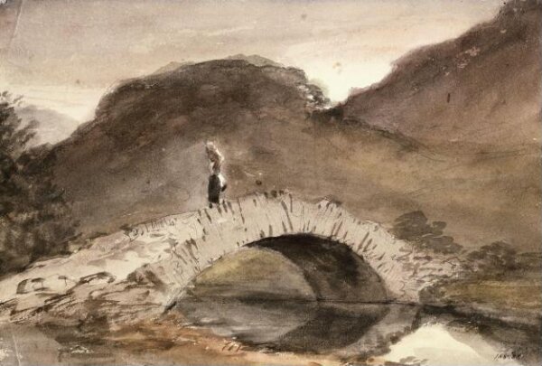 Constable, John (RA), A bridge, Borrowdale.