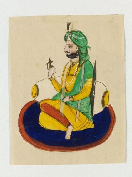 Unknown, One of five drawings of Sikh heroes