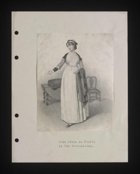 unknown, Mrs Gibbs as Cicely