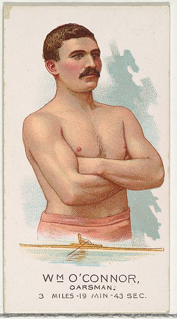 Allen & Ginter, William O'Connor, Oarsman, from World's Champions, Series 2 (N29) for Allen & Ginter Cigarettes