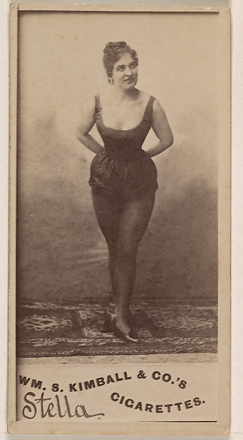 William S. Kimball & Company, Miss Stella, from the Actresses series (N203) issued by Wm. S. Kimball & Co.