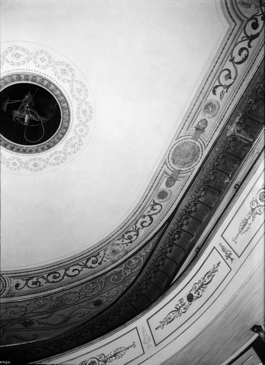 Okänd,, Upsala Teater-Chateau Barowiak under rivning, Uppsala 1939