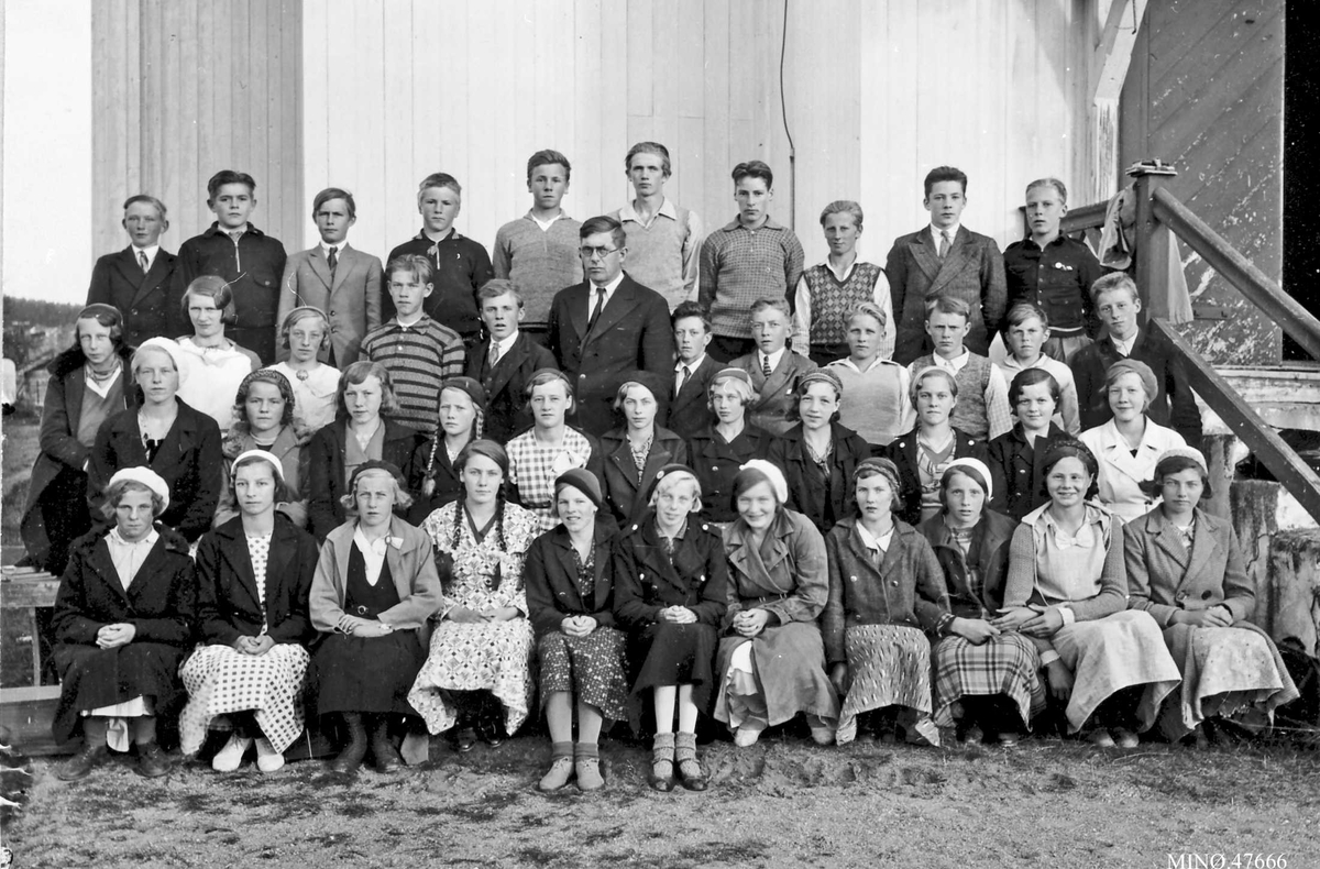 Per K. Lien, Konfirmanter 1934