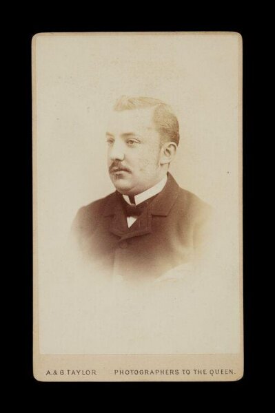 A. & G. Taylor, A portrait of a man