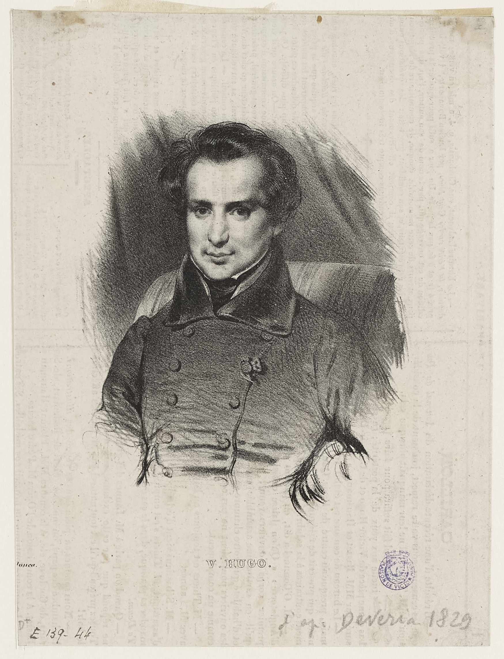 Bernard-Romain Julien, V.Hugo