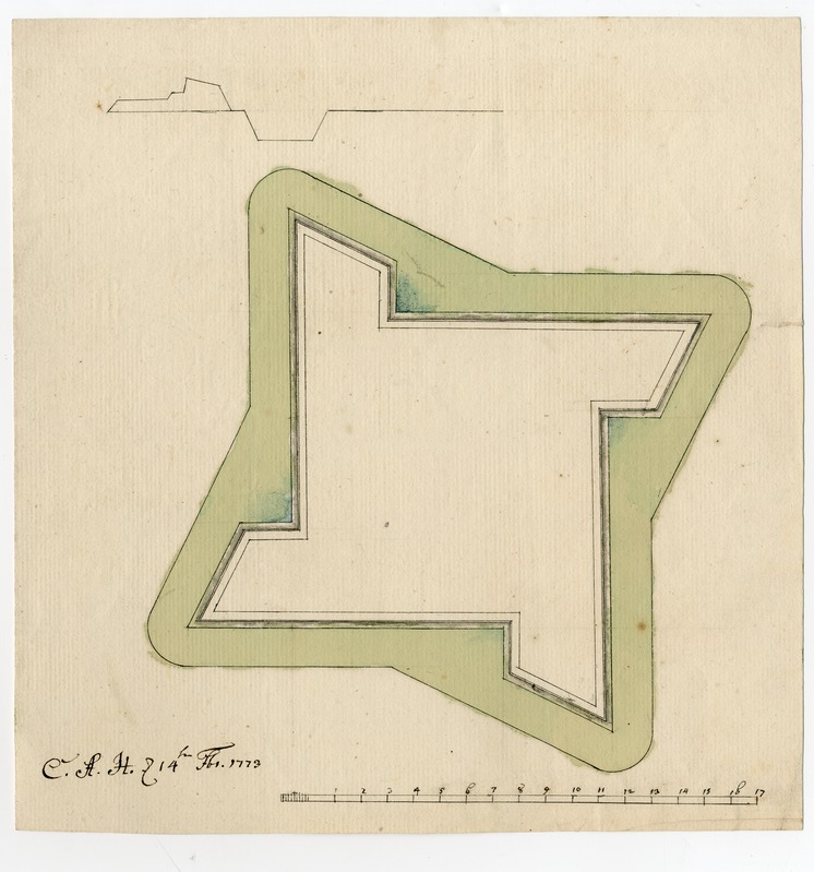 Charles August (author) Helffreich, Fortification. Bastion