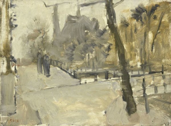 George Hendrik Breitner, The Leidsegracht, Amsterdam