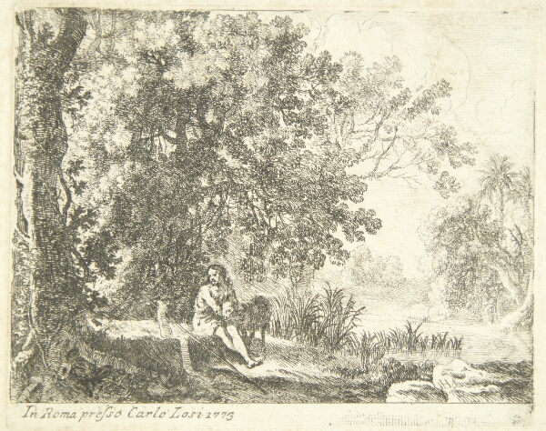 Herman van Swanevelt, Johannes Døberen i vildnisset