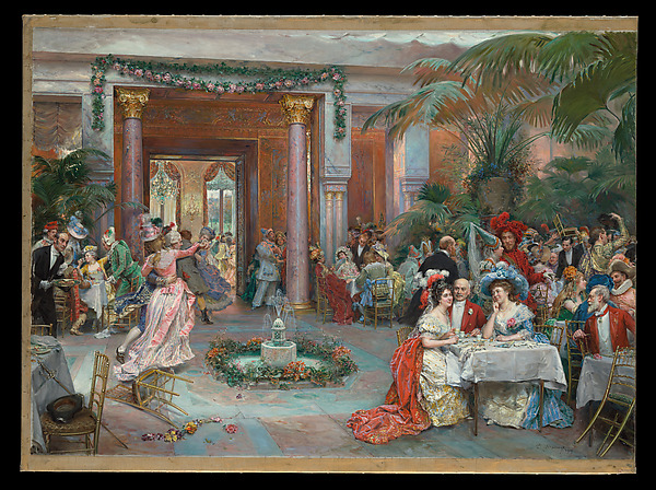 Raimundo de Madrazo y Garreta, Masquerade Ball