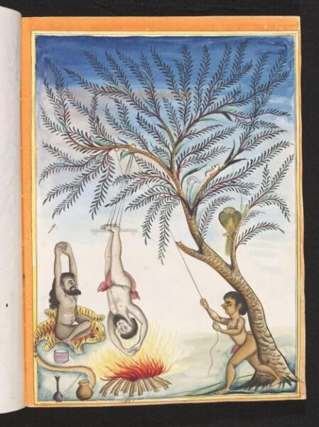 Unknown, Two ascetics