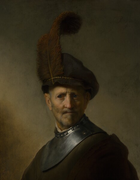 Rembrandt Harmensz. van Rijn, An Old Man in Military Costume