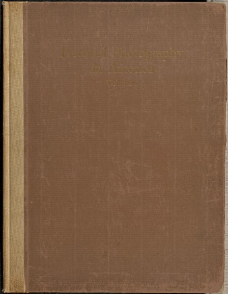 Unknown artist, Pictorial Photography in America. Vol. 4