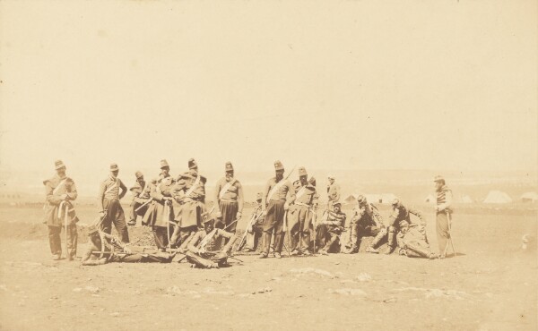 Roger Fenton, Chasseurs d'Afrique.