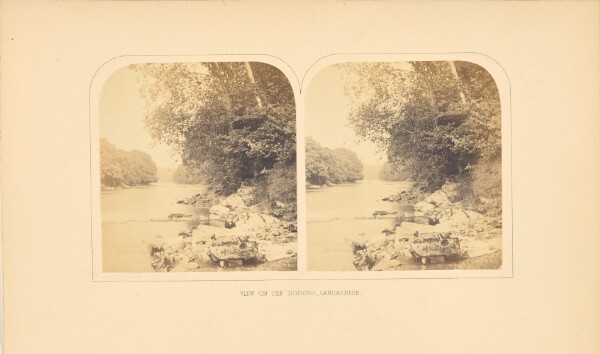 Roger Fenton, View on the Hodder, Lancashire