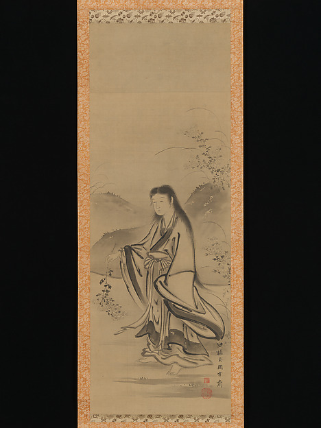 Tsukioka Sessai, Kiku Jidō (Chrysanthemum Boy)