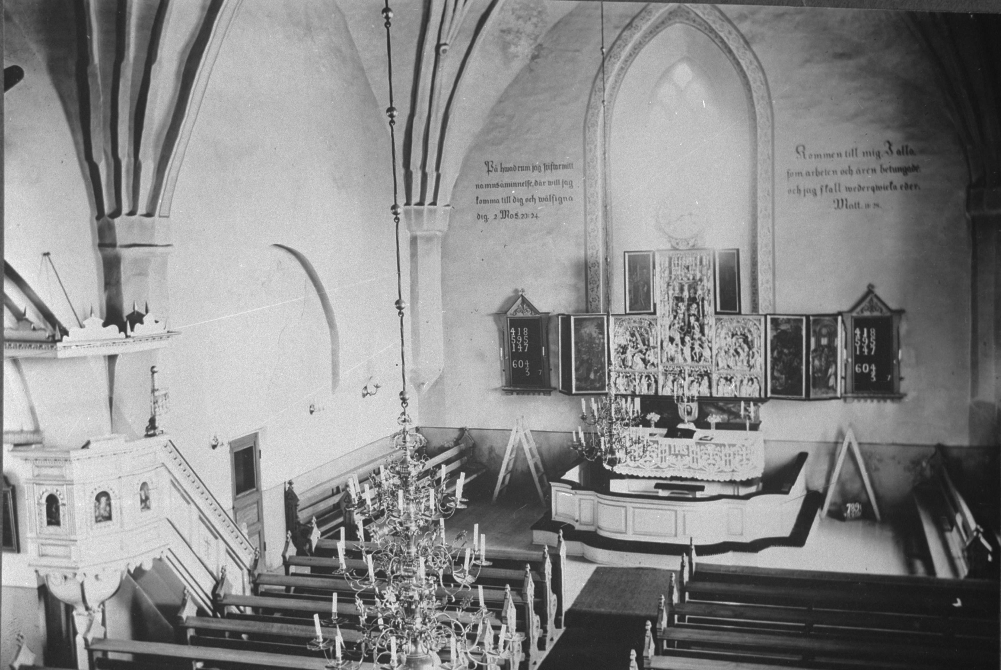 Oscar Svensson, Möklinta kyrka