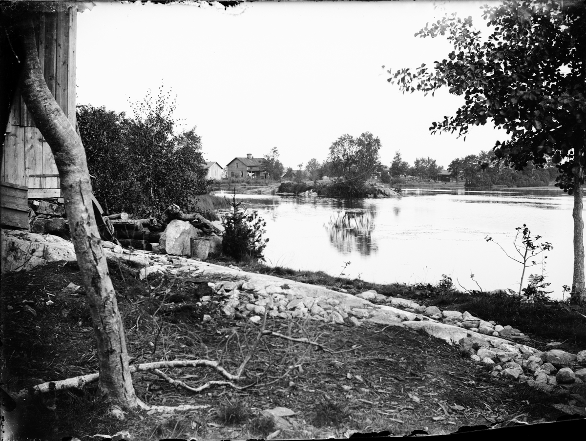 Skötsner-Edhlund, View of Lake Wooden, Öregrund, Uppland