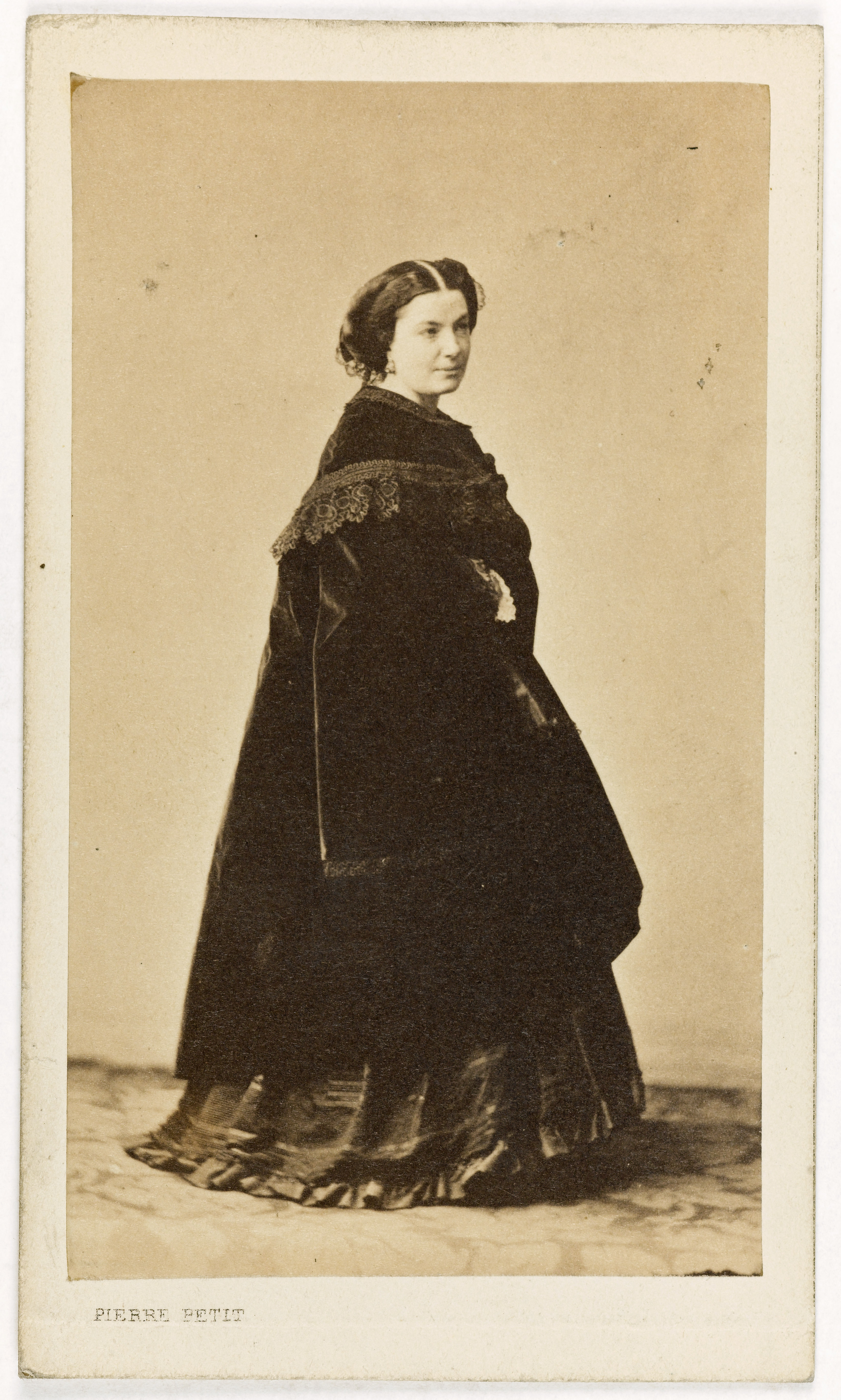 Pierre Petit, Portrait de Marguerite Thuillier (1824-1885), actrice