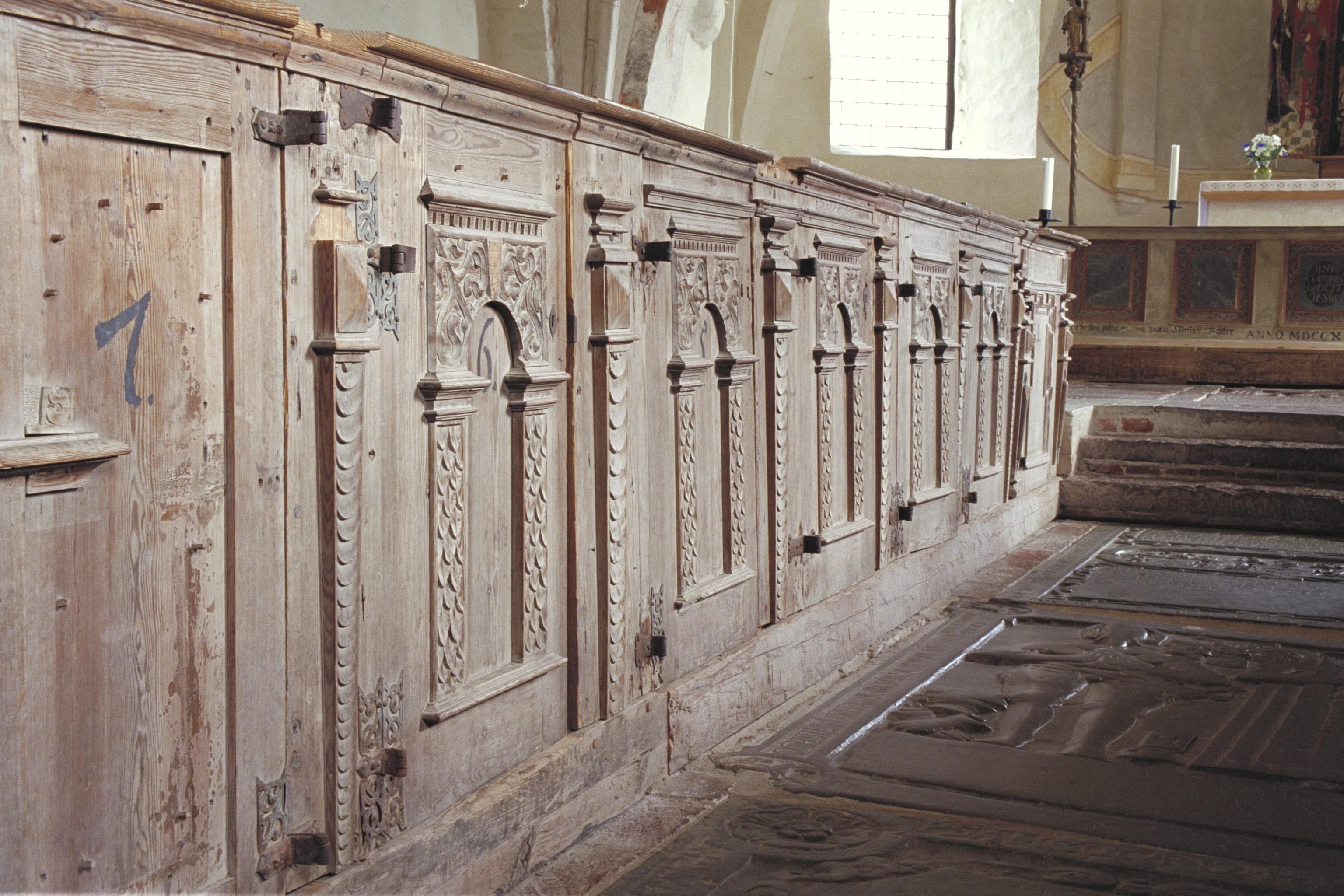 Bengt A Lundberg, Risinge gamla kyrka (Sankta Maria kyrka)