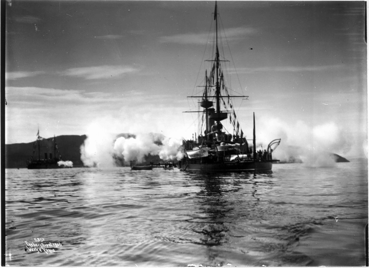 Anders Beer Wilse, Kong Haakons Kroningsferd 1906