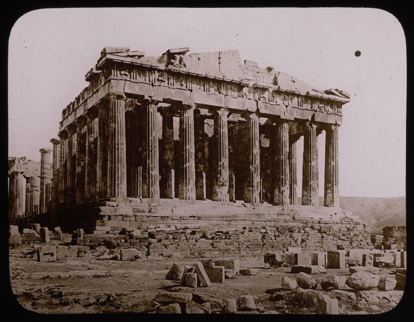 Desconegut, Parthenon, coté N.O. Athenes Les Fils d'Émile Deyrolle