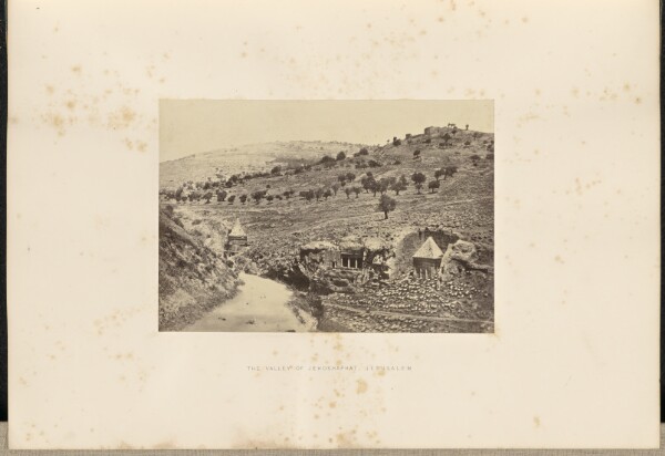 Francis Frith, The Valley of Jehoshaphat, Jerusalem