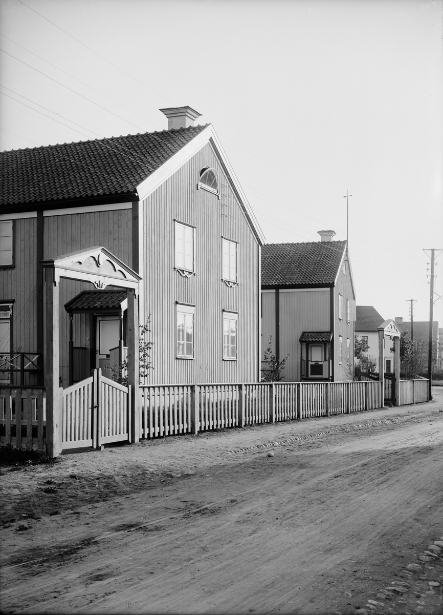 Paul Sandberg, Flerbostadshus, Stiernhielmsgatan 13 A - B, kvarteret Gundborg, Svartbäcken, Uppsala 1920-tal