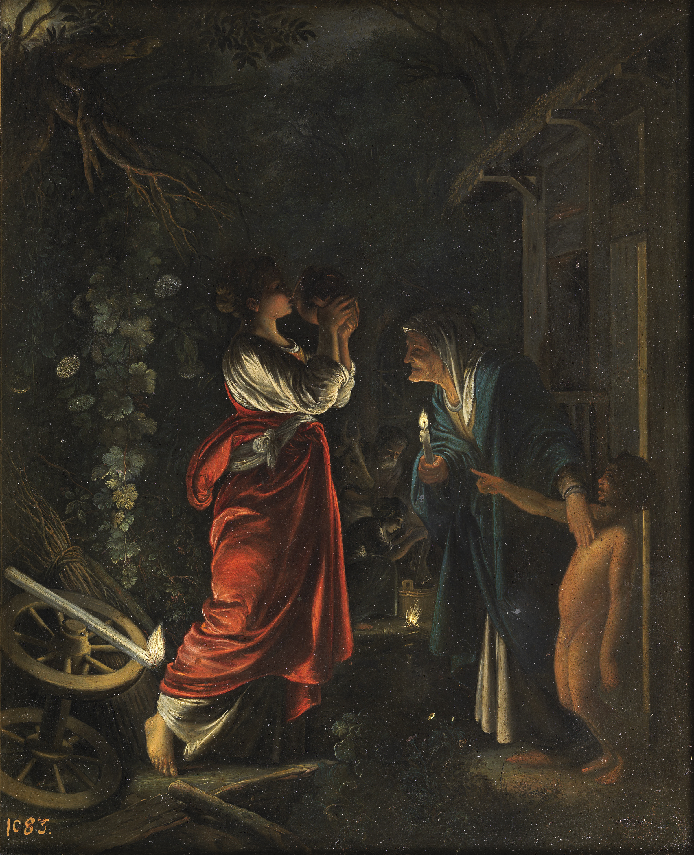 Adam Elsheimer, Ceres in the House of Hecuba