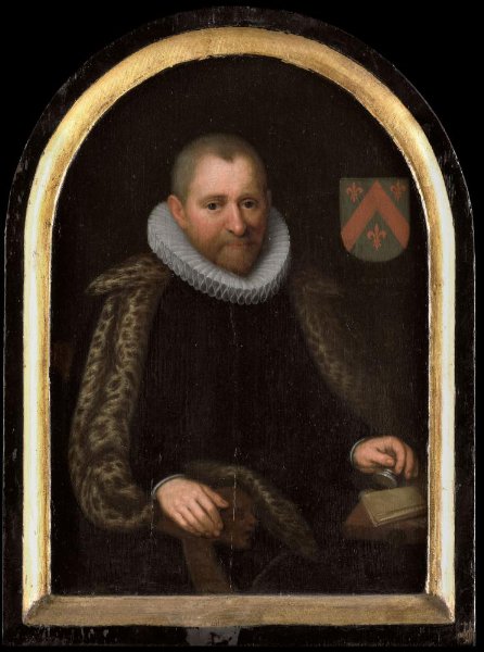 Cornelis Engelsz, Portrait of Gerrit Willemsz van Schoterbosch (c. 1538-1611)