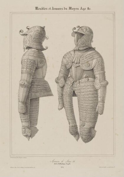 Asselineau, Armes et Armures, Meubles, etc., du Moyen-Age et de la Renaissance