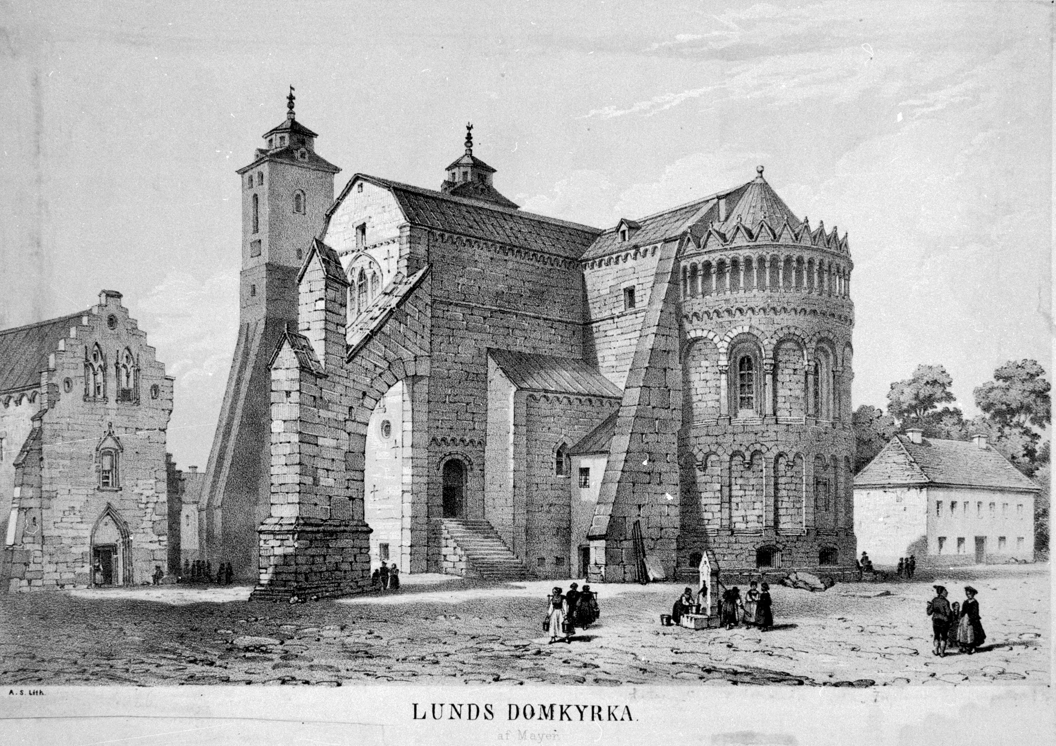 Nils Lagergren, Lunds Domkyrka