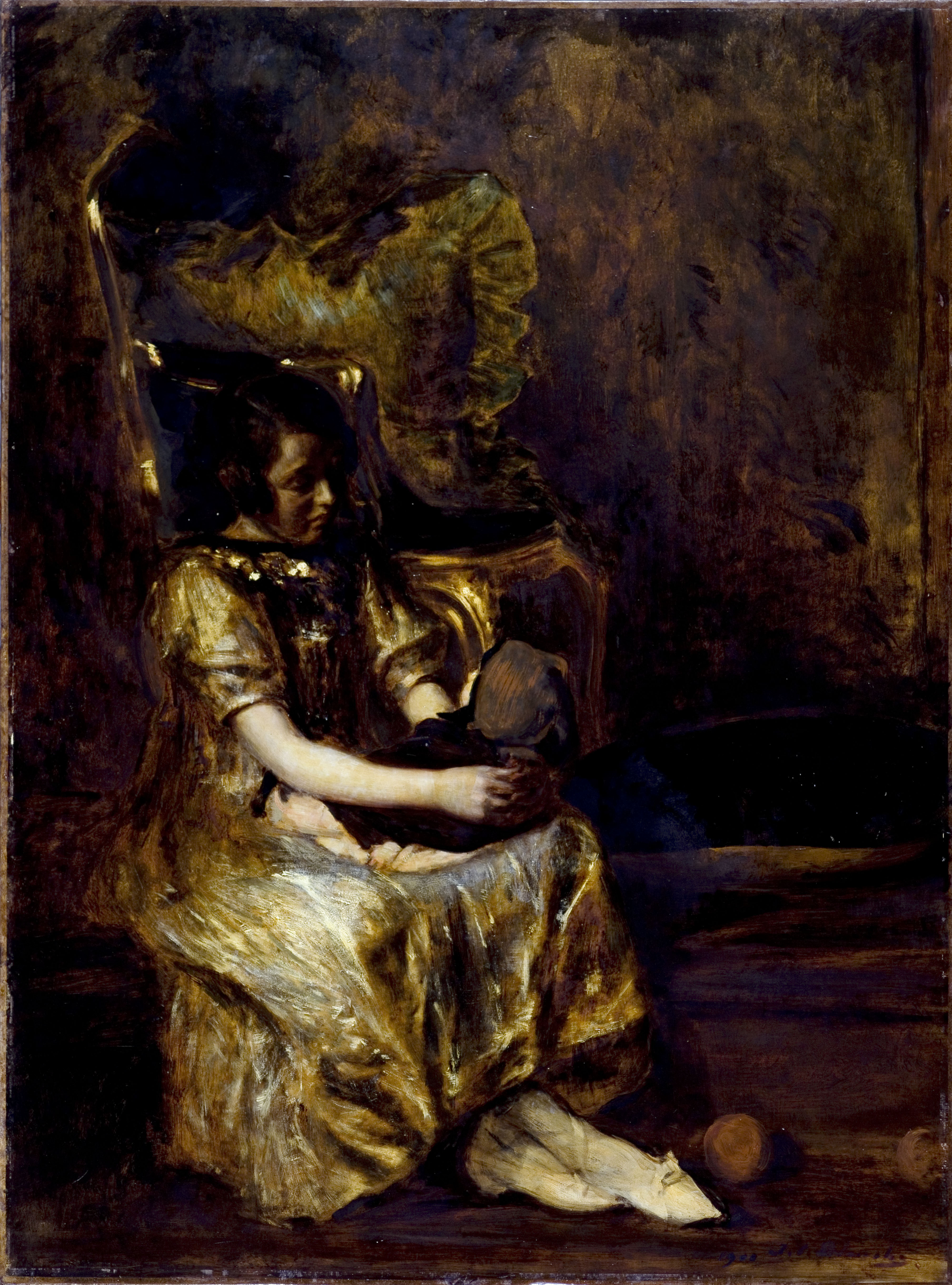 Jacques-Émile Blanche, L'enfant à la poupée