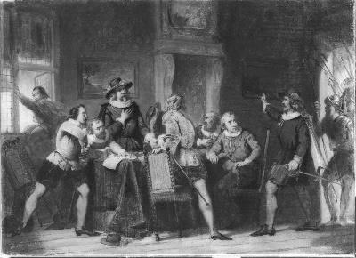 Paul Tétar van Elven, Anno 1576. De gevangenneming van de Raad van State