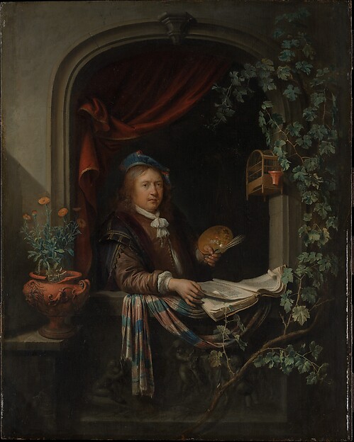 Gerrit Dou, Self-Portrait