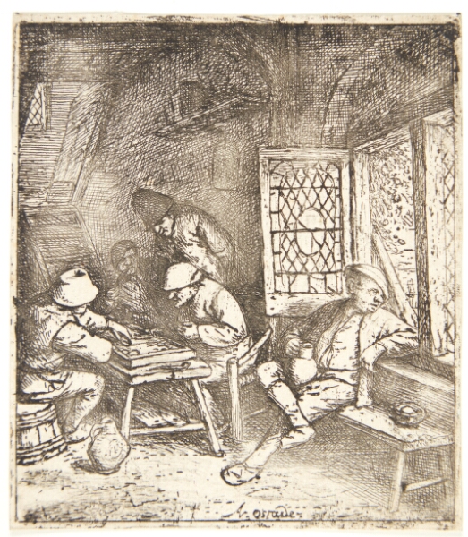 Adriaen van Ostade, Backgammonspillerne