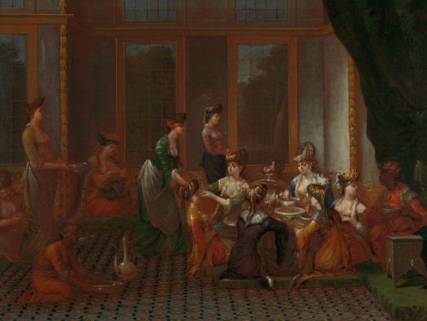 Jean Baptiste Vanmour, Banquet of Distinguished Turkish Women