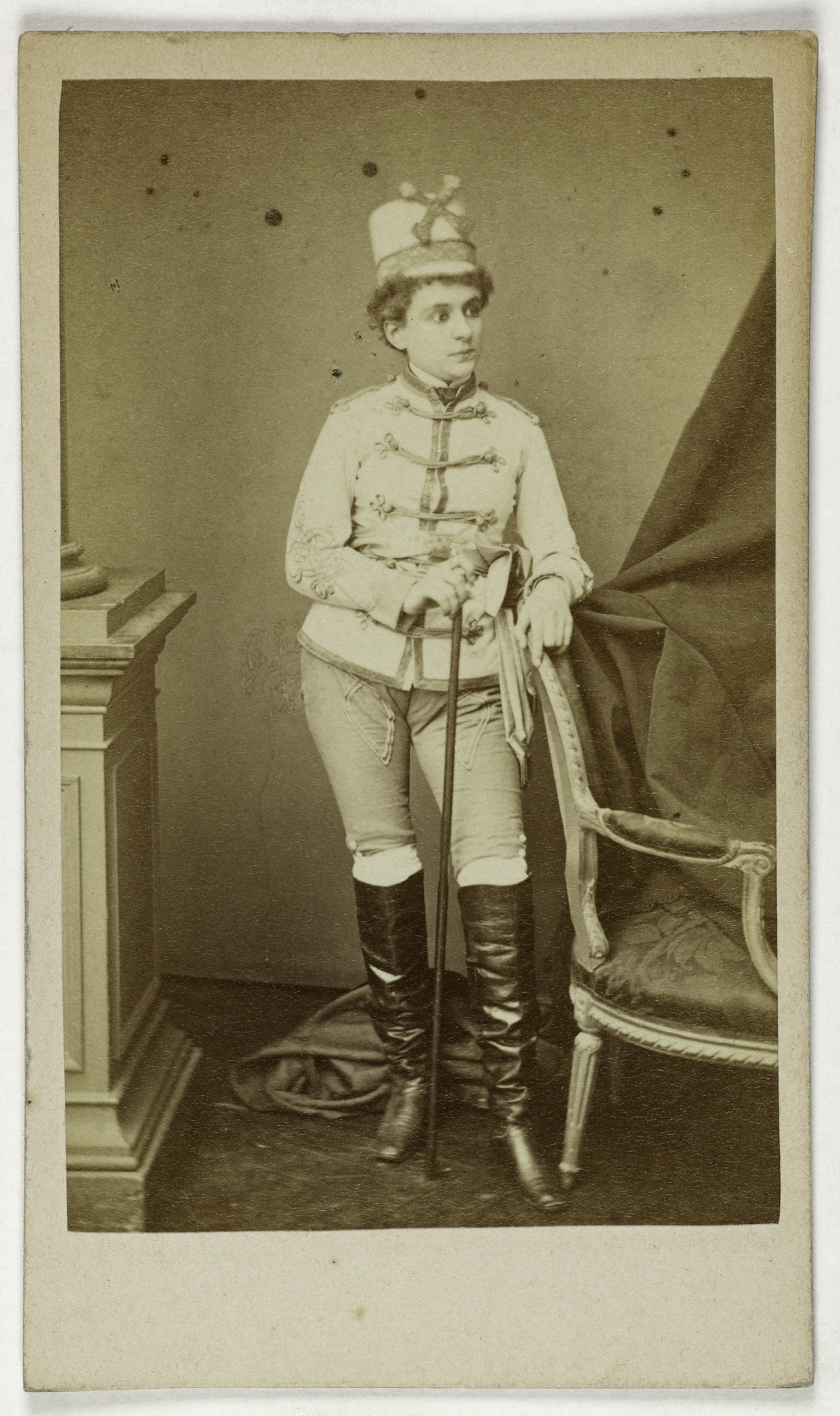 Anonyme, Portrait d'Henriette, (actrice au théâtre Déjazet)