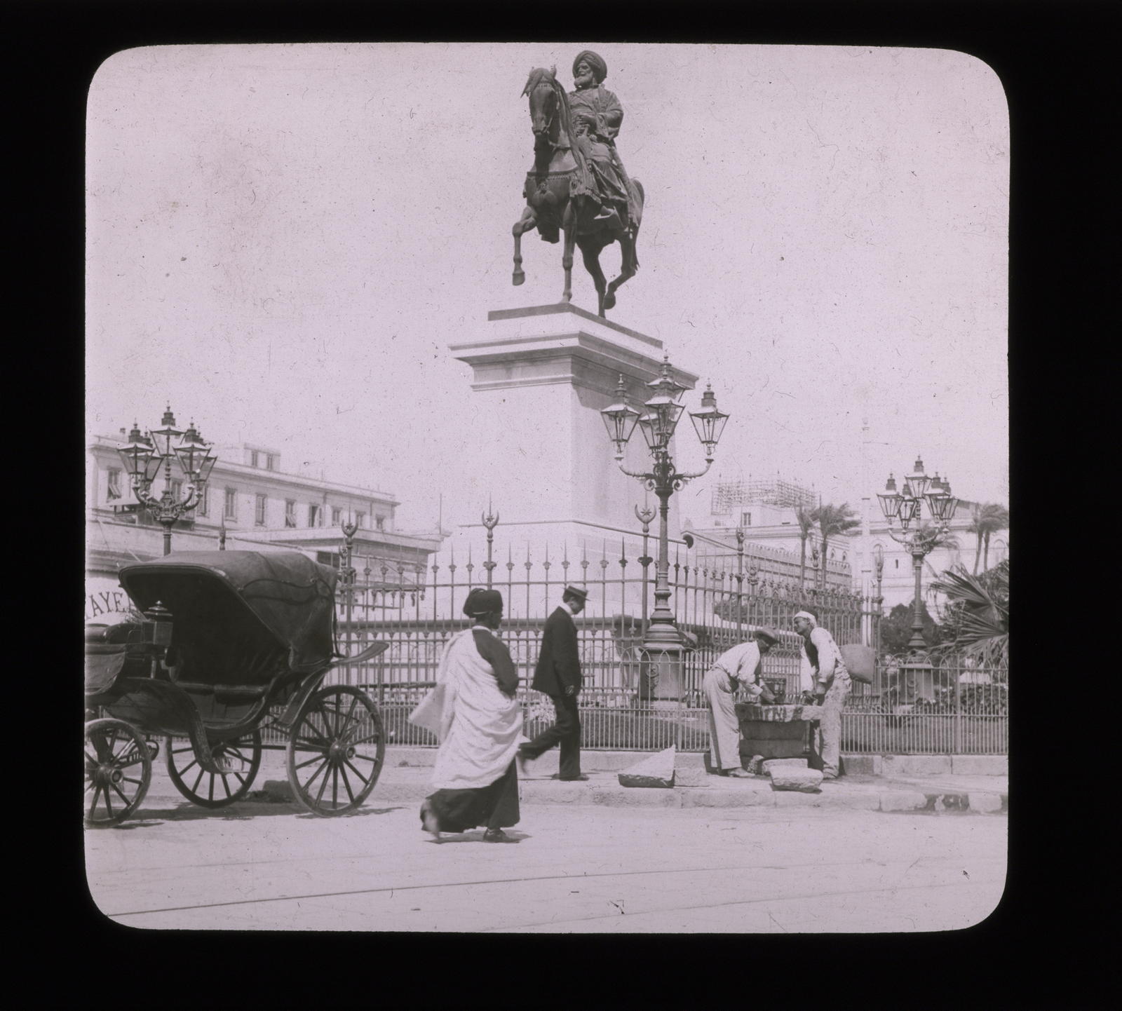 Desconegut, Alexandrie, la statue de Méhémed-Ali Photo Louvre