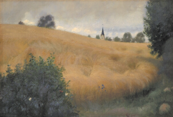 Fritz Syberg, Rugmark ved Svanninge