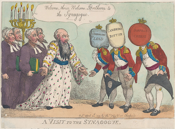 Thomas Rowlandson, A Visit to the Synagogue