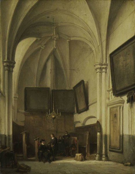 Johannes Bosboom, Vestry of the Church of St Stephen in Nijmegen