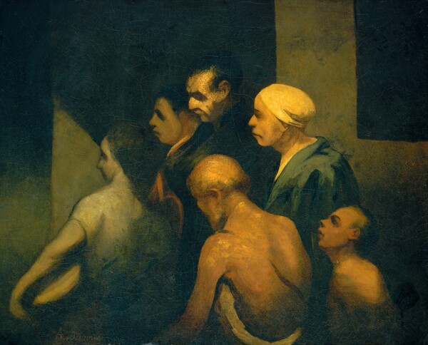 Honoré Daumier, The Beggars
