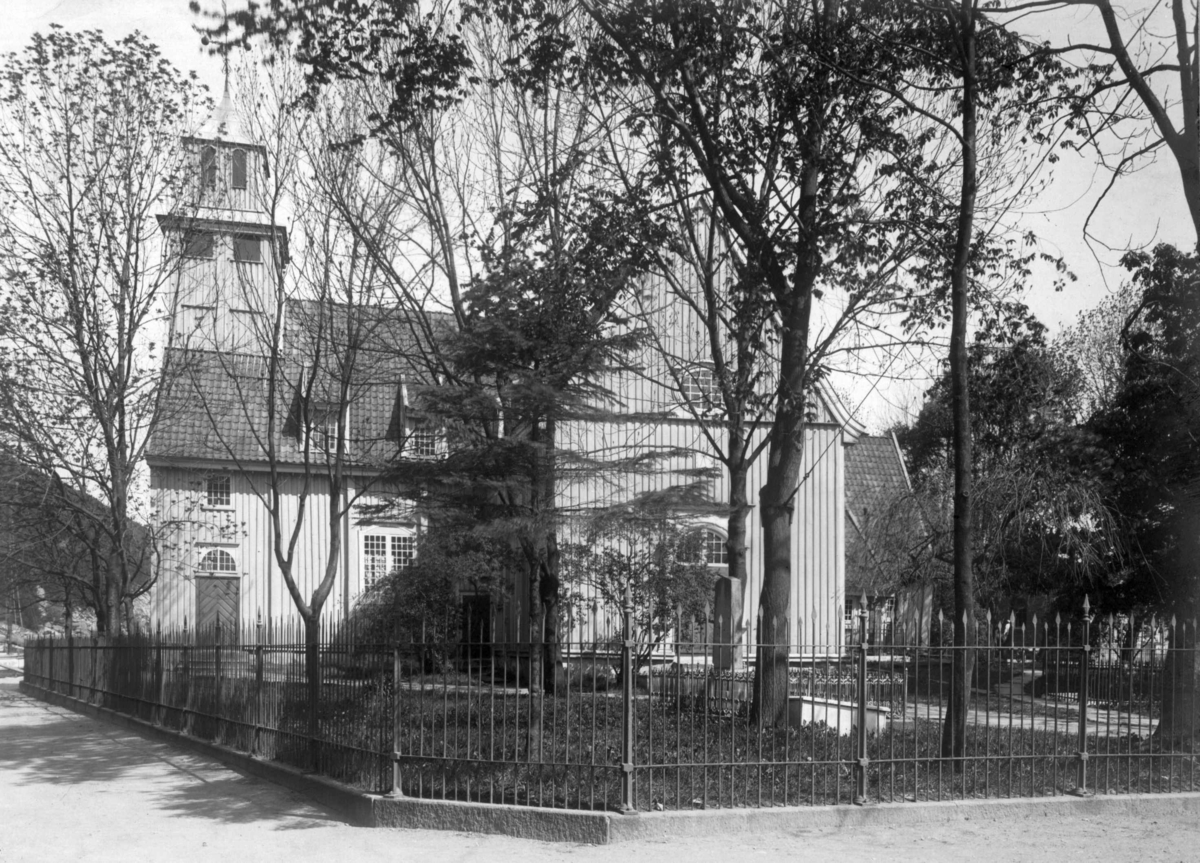 Anders Beer Wilse, Ekteriør av Egersund kirke.