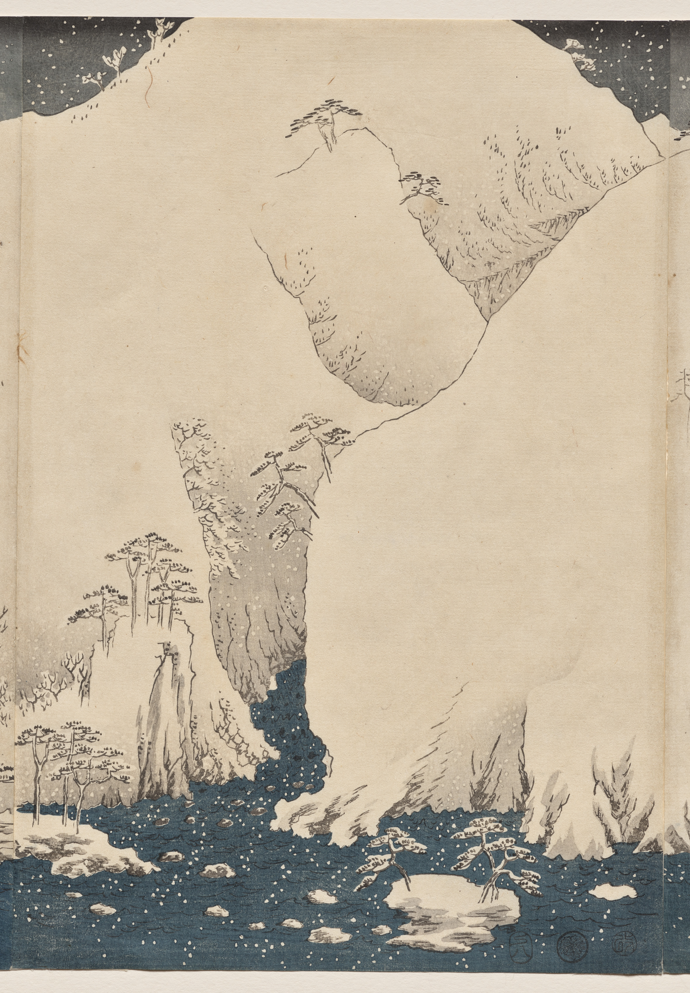 Utagawa Hiroshige, Mountain and River on the Kiso Road