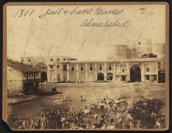 Francis Frith, Jail & Cattle Market Ahmedabad