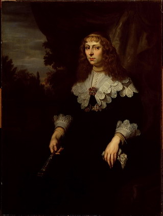 Joachim von Sandrart the Elder, Portrait of Eva Geelvinck (1619-1698)