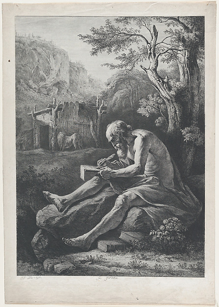 Jean Jacques de Boissieu, St. Jerome